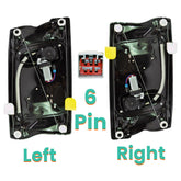 Front Left And Right Window Regulators For Land Rover: Freelander 2